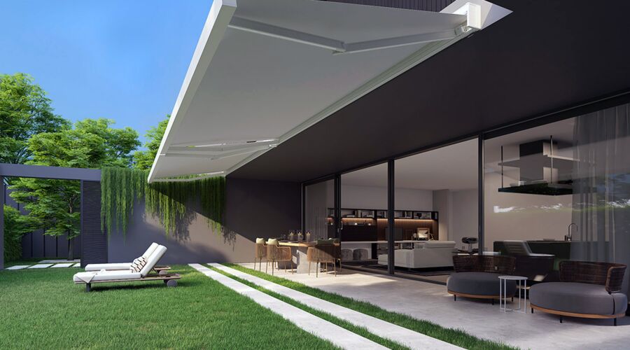 KE Outdoor Living - Gelenkarmmarkise mit Kassette